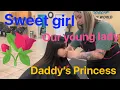 Madison s 1st Hair Salon 1st cut in Salon Daddy s Heart Day gift Kut N Up in Style