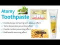 Atomy Toothpaste Benefits Atomy Toothpaste Demo Propolis Green Tea Extracts Toothpaste