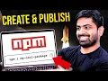 NPM Package Building and Publishing Tutorial Great Project Ideas