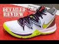 Nike Kyrie 5 Chaos Kobe Bryant Mamba Mentality Sneaker Detailed HONEST Review