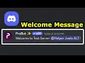 ProBot Setup Custom Welcome Message TUTORIAL