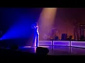 Marie-Flore - Palmiers En Hiver & message de Julien Doré, live, Olympia, Paris, 6th April 2023