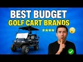 Best Budget Golf Cart Brands 2025 Top 5 Gas Electric