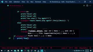 18 Play Dice Game Python Programming JAcademy