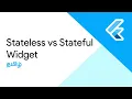Stateless vs Stateful Widgets Flutter The Flutter Blue Akku Veru Aani Veru