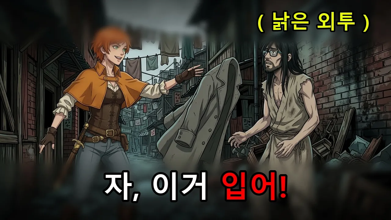 이세계 AI 안경 깨진 병과 물 한 컵으로 렌즈를 만들어 암흑가를 뚫었습니다 오리지널 애니