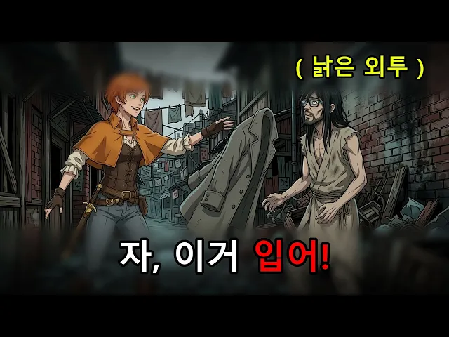 이세계 AI 안경 깨진 병과 물 한 컵으로 렌즈를 만들어 암흑가를 뚫었습니다 오리지널 애니