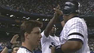 1996 ALDS Gm2 Fielder S Single Ties Game In 8th 