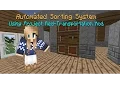 Minecraft Redstone Project Red-Transportation - Sorting System