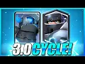 Impossible to STOP THIS Mega Knight Mini Pekka Cycle in Clash Royale