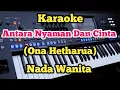 Download Lagu Karaoke Antara Nyaman Dan Cinta - Nada Wanita - Ona Hetharua