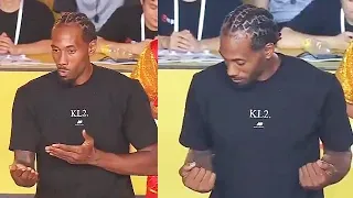 Kawhi Leonard FINALLY BREAKS HIS ROBOTIC PROGRAMMING AND BECOMES HUMAN!