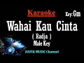 Download Lagu Wahai Kau Cinta (Karaoke) Radja Nada Pria/ Cowok/ Male key Gm