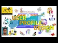 Design a responsive user profile page using HTML CSS JavaScript and Bootstrap
