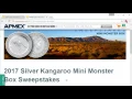 Huge APMEX Silver Sweepstakes for Black Friday and Cyber Monday