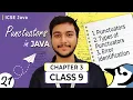 L021 Punctuators in Java Class 9th ICSE Computer Applications Java