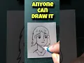 Draw a Girl Like a Pro in Minutes
