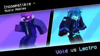 FNF Incompatible Muzix Medley Song Recreation Restoration In Roblox Outdated Animations 