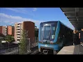 Download Lagu Sweden, Stockholm, subway ride from Rågsved to Stureby