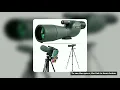 25-75X60 Spotting Scope for Target Shooting Hunting Bird Watching Professional Zoom Powerful Long Ra