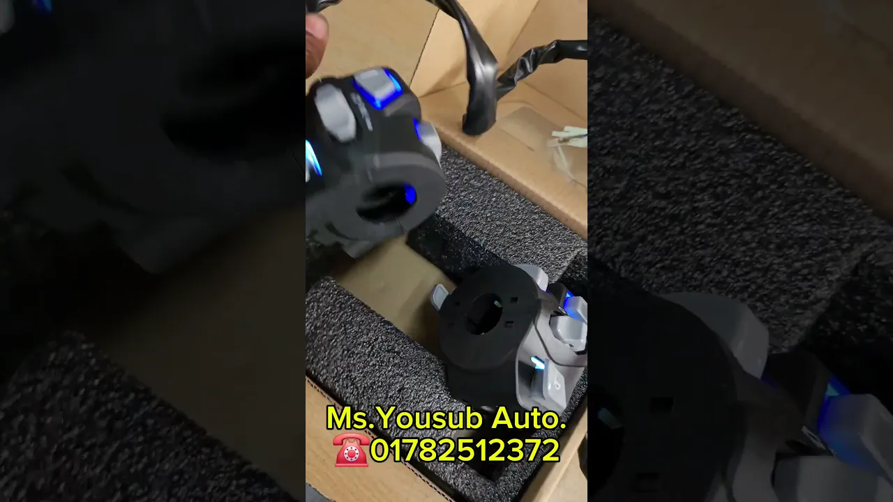 Motorcycle LED Retrofit Switch (Handlebar Mounted Control Set)