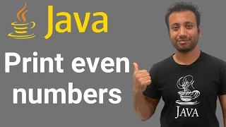 Java Bangla Tutorials 46 print Even number from m to n