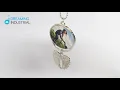 Sublimation Angel Wing Car Ornament Printing tutorial