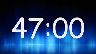 47 Minutes Timer Countdown from 47min