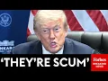 BREAKING NEWS Trump Says Iran Ceasefire Is Over Calls Iranian Leaders Scum At NATO Summit
