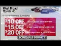 Save On Your Next Vehicle Service At West Broad Honda
