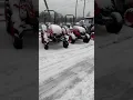 Toro rider with snow shovel - snow removal