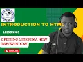 Lesson 4 4 Opening Links in A New Tab or Window