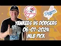 New York Yankees vs Los Angeles Dodgers 24 MLB Pick Prediction MLB Betting Tips