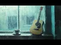 Download Lagu Raindrops \u0026 Strings | Nostalgic Acoustic Guitar on a Rainy Day