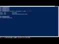How to start stop a service with powershell