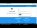 How to create a simple Contact form using Materialize
