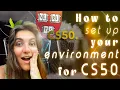 HOW TO SETUP YOUR ENVIRONMENT FOR CS50x