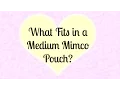 What Fits in a Medium Mimco Pouch