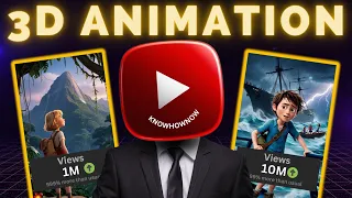 How I Make VIRAL 3D Animation Story Videos from Text (AI Secret Revealed!)