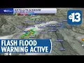 Storms Continue in Las Vegas Area with Rain and Gusty Winds