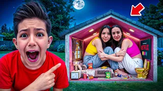 GECE EVDEN KOVULDUK!!! KONTEYNER TİNY HOUSE’TA KALDIK!!