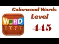 Colorwood Words Level 445 Answers Colorwood Words - Cryptogram