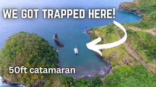 Trapped in a small anchorage by fishermen at night [Ep. 76]