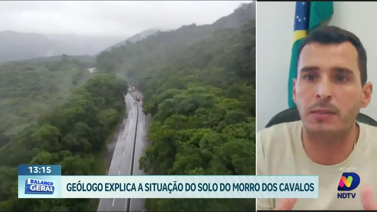 Análise geotécnica do solo no Morro dos Cavalos: entenda a situação com o geólogo Murilo Espíndola