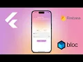 LOGIN APP FLUTTER - BLOC FIREBASE Tutorial for Beginners