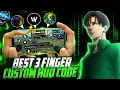Download Lagu BEST 3 FINGER CUSTOM HUD 🤯 CODE🌪️⚙️ 3 FINGER FREESTYLE CUSTOM HUD IN FREE FIRE | TOP 3 BEST HUD