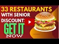 33 Restaurants with Senior Discounts - The Seniors Hub