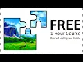 Making a Procedural Jigsaw Puzzle Game in Unity - FREE 1 Hour