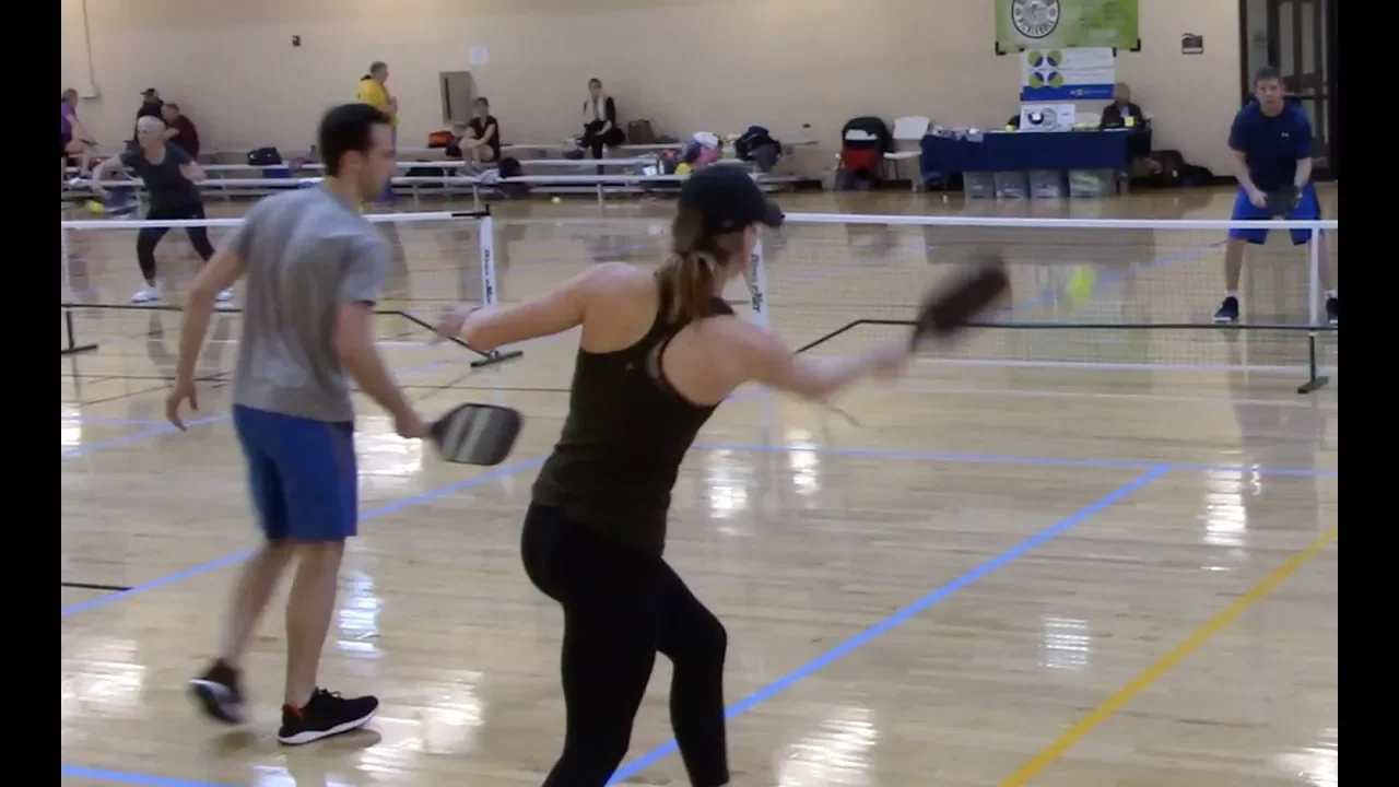 Pickleball Palooza OMX RR Ann Donohue/Bill Bass v Zac Shook/Alex Rosenberger