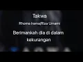 Download Lagu Takwa - Rhoma Irama Karaoke